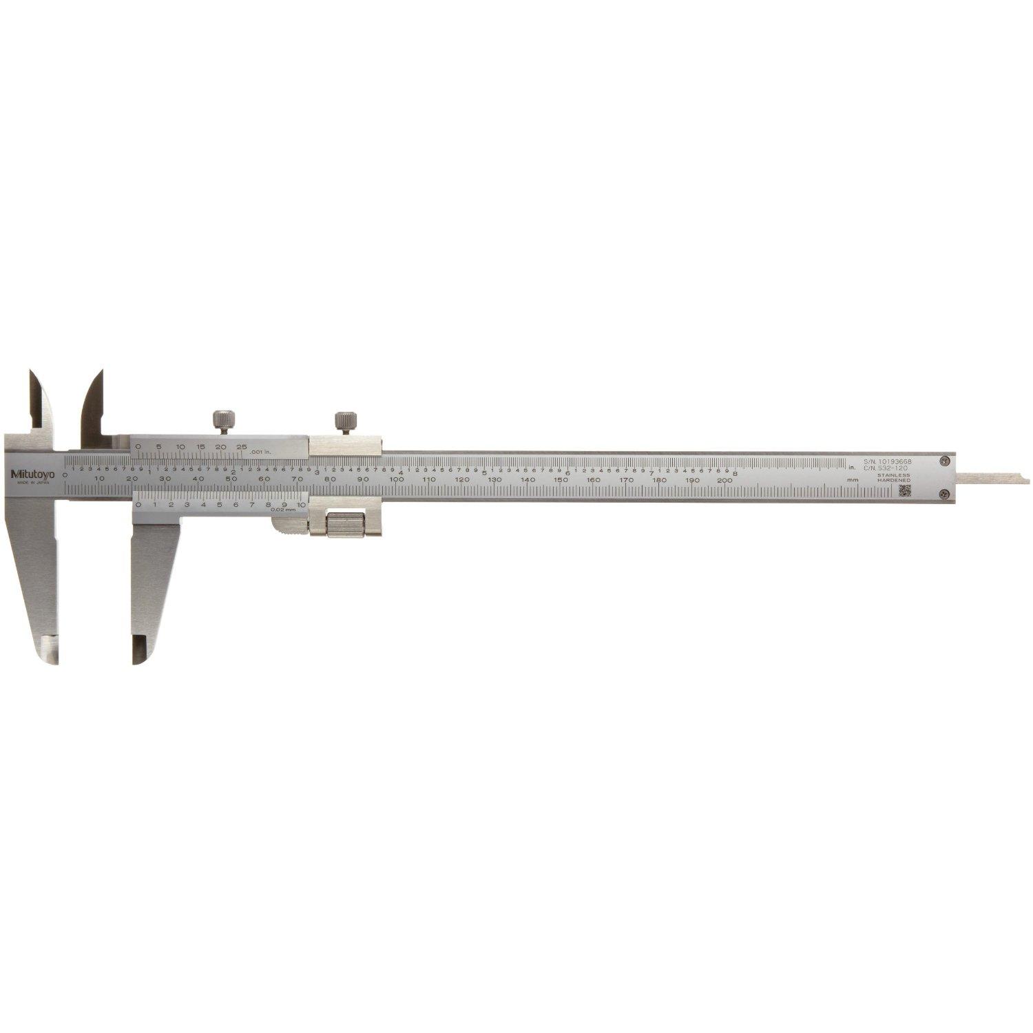 Mitutoyo, 532-120, VERNIER CALIPER NM8P IN