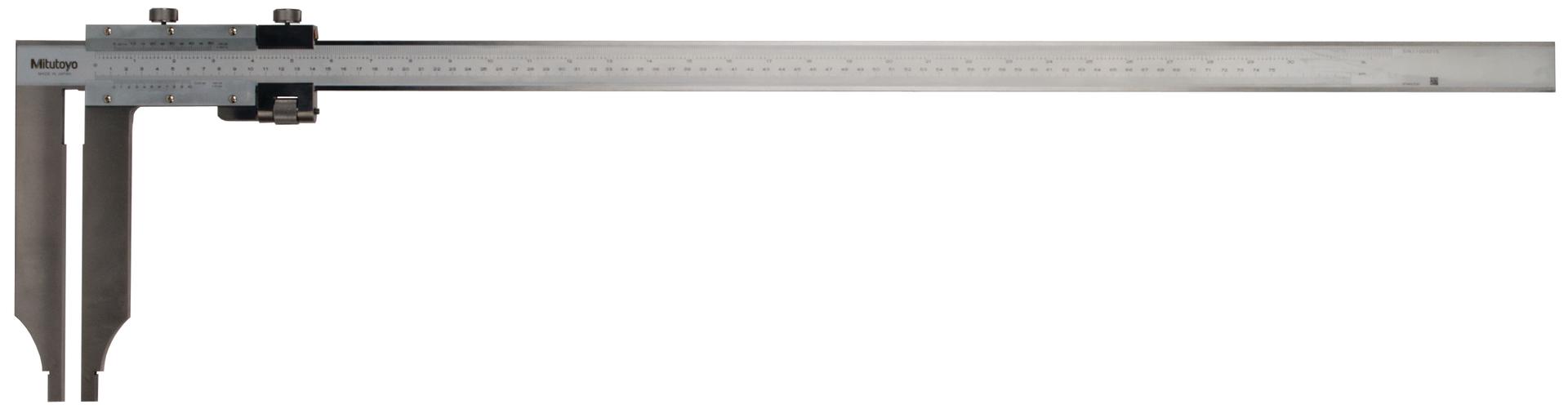 Mitutoyo, 534-107, VERNIER CALIPER, LONG JAW 750MM/30 In