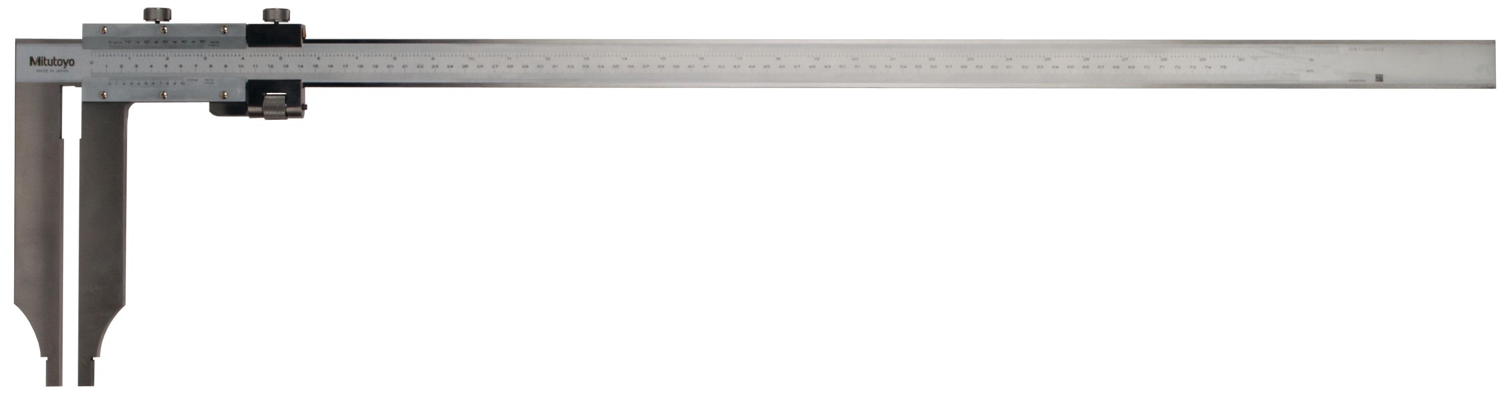 Mitutoyo, 534-107, VERNIER CALIPER, LONG JAW 750MM/30 In