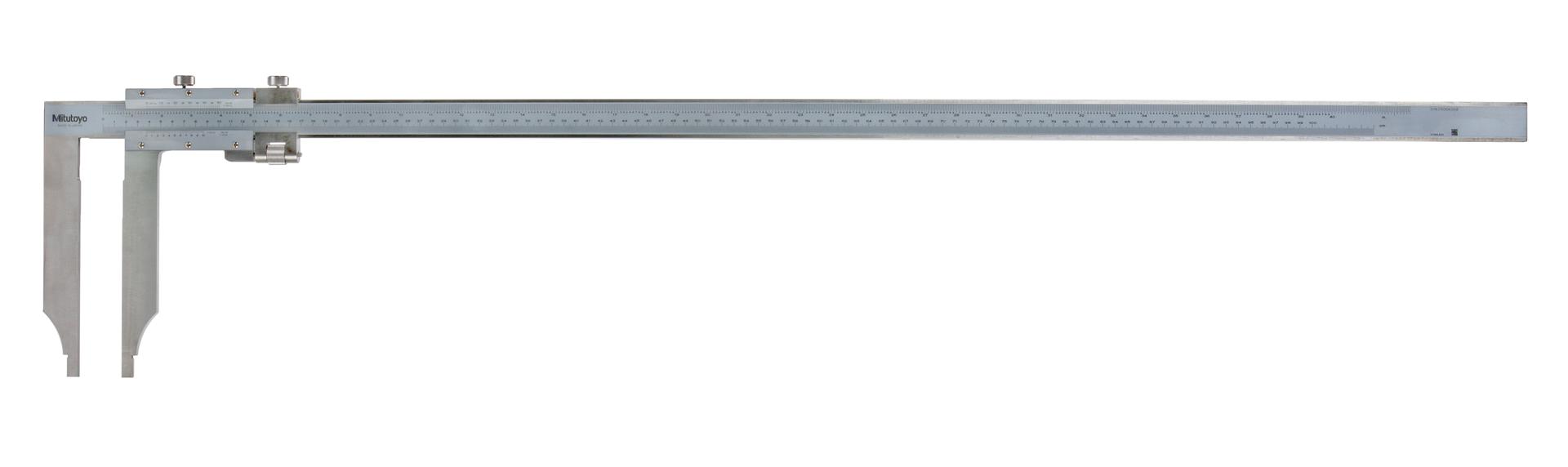 Mitutoyo, 534-108, VERNIER CALIPER LONG JAW 1000MM/40 In