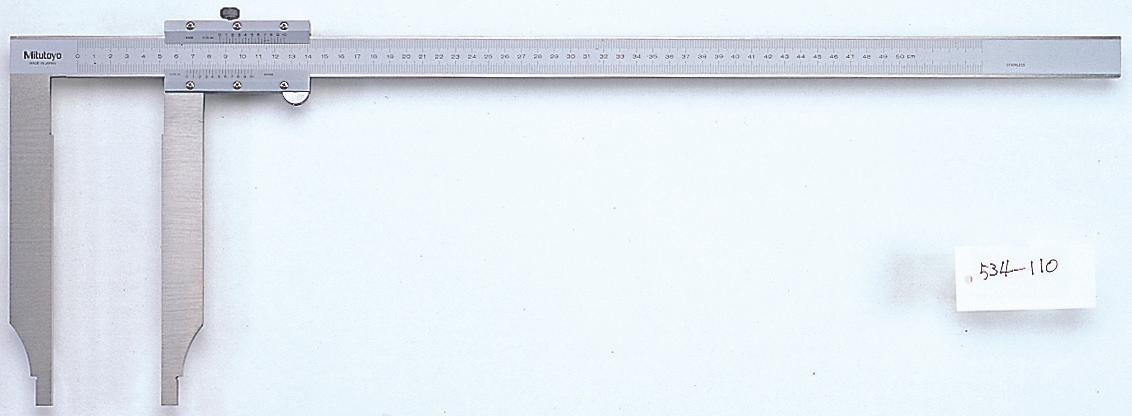 Mitutoyo, 534-110, VERNIER CALIPER, LONG JAW, 500MM