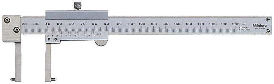 Mitutoyo, 536-146, VERNIER INSIDE TYPE CALIPER, POINT JAW TYPE, 20-150MM