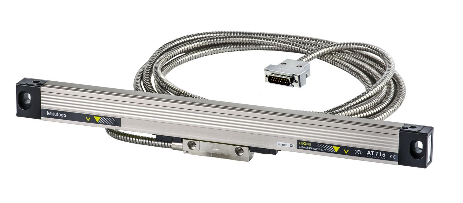 Mitutoyo, 539-804R, ABS AT715-250 Linear Scale 250mm/10 In Slim Spar Type