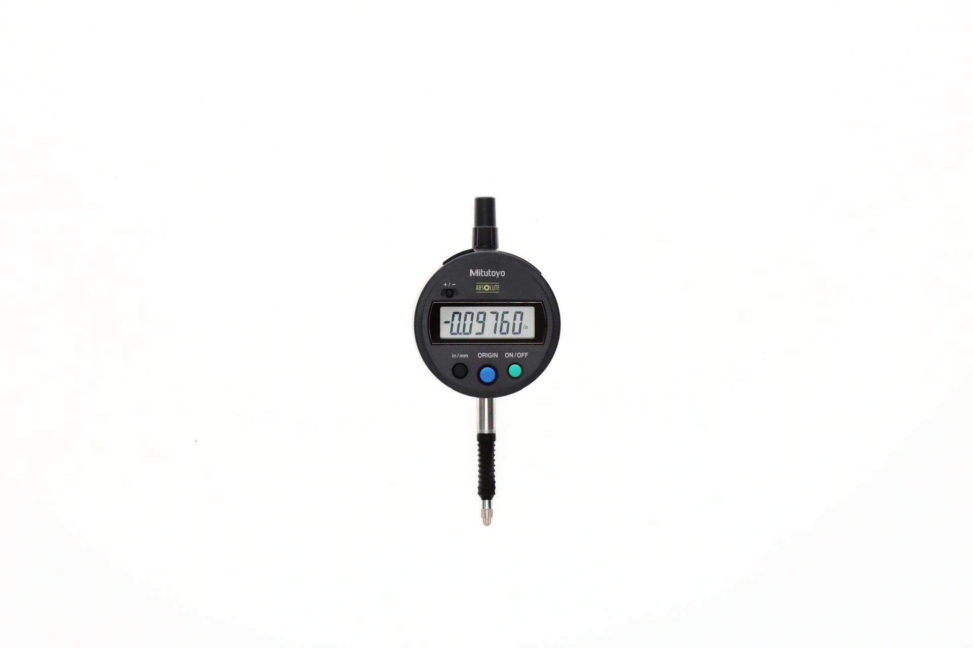 Mitutoyo, 543-795B-10, DIG IND, ID-S112PMXB, 12.7MM/0.5 IN, 0.00005 IN/0.001MM 8MM STEM