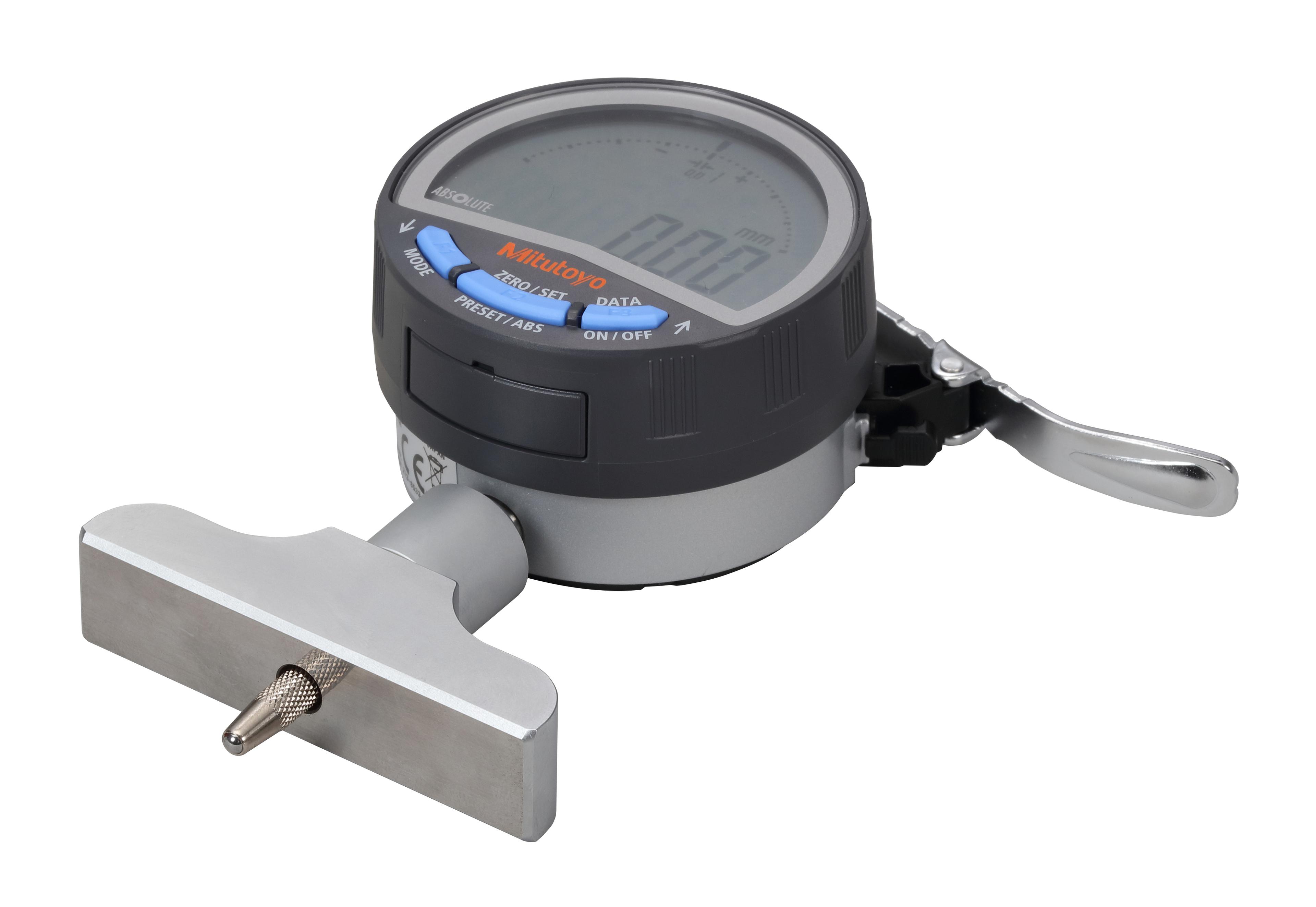 Mitutoyo, 547-211A, DIG.DEPTH GAGE 0.01MM, 200MM, 63.5MM BASE