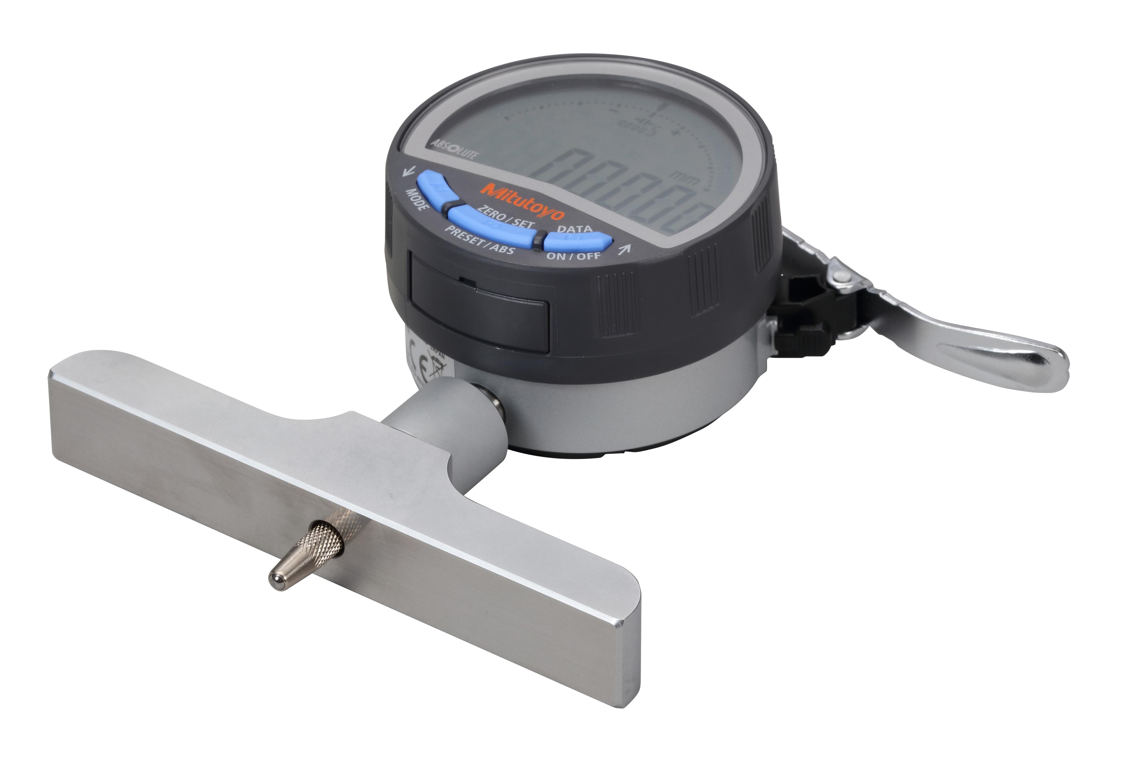 Mitutoyo, 547-252A, DIGIMATIC DEPTH GAGE 0.0005MM, 200MM, 101.6MM/4 IN BASE