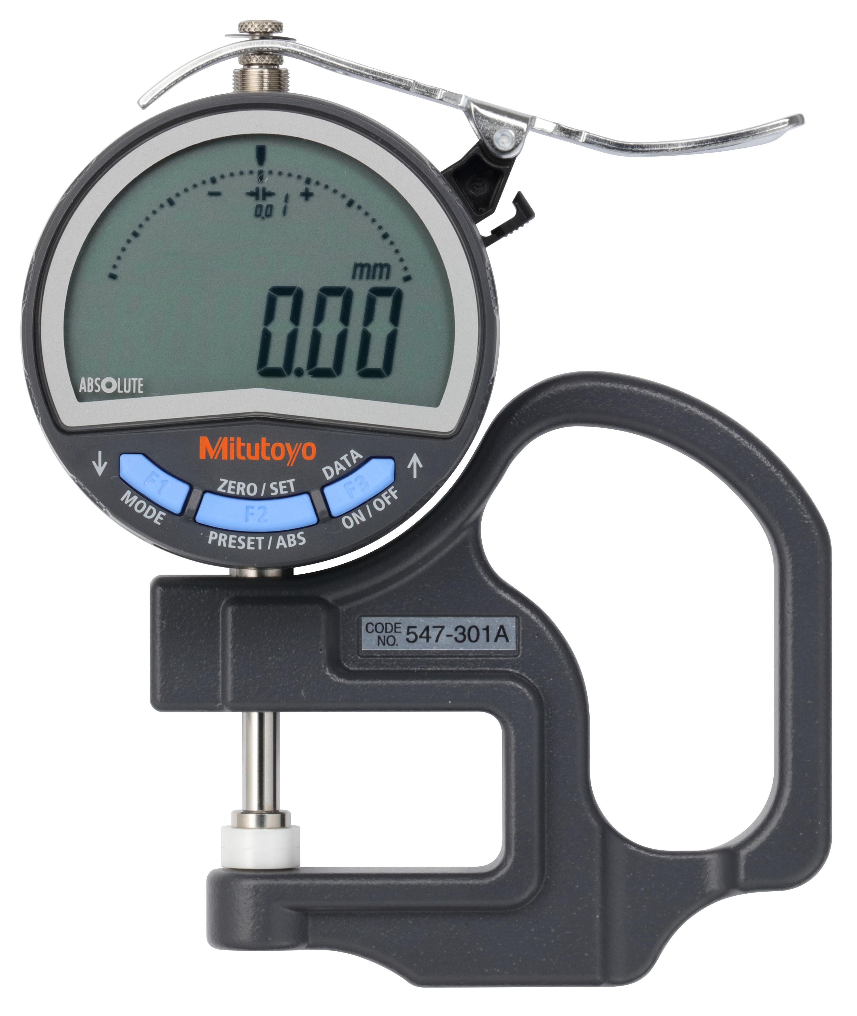 Mitutoyo, 547-301A, DIGIMATIC THICKNESS GAGE/IDC 0.01MM, 10MM