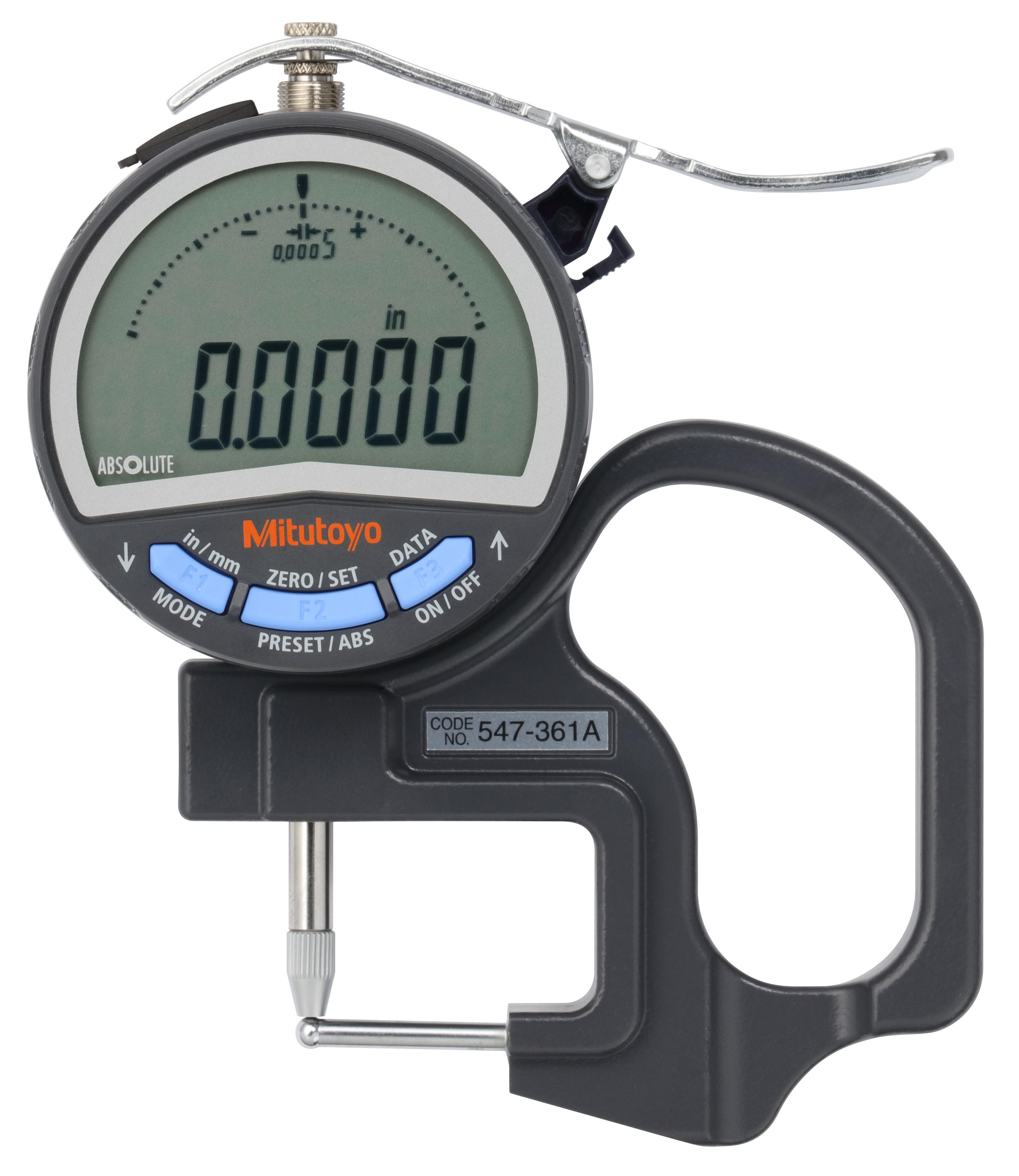 Mitutoyo, 547-361A, DIGIMATIC PIPE GAGE 0.01MM/0.0005IN, 10MM/0.4IN, PIPE GAGE