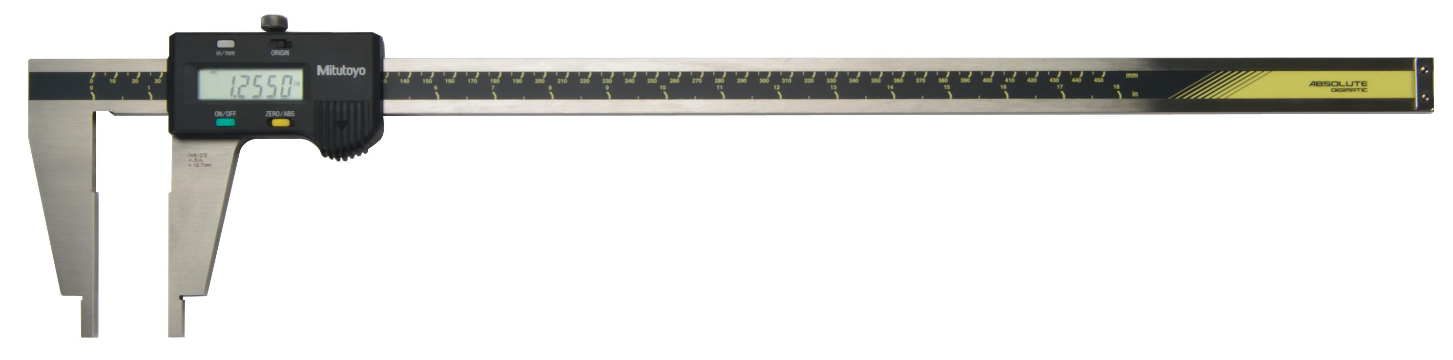 Mitutoyo, 550-223-10, HEAVY DUTY DIGI CALIPER 18 In