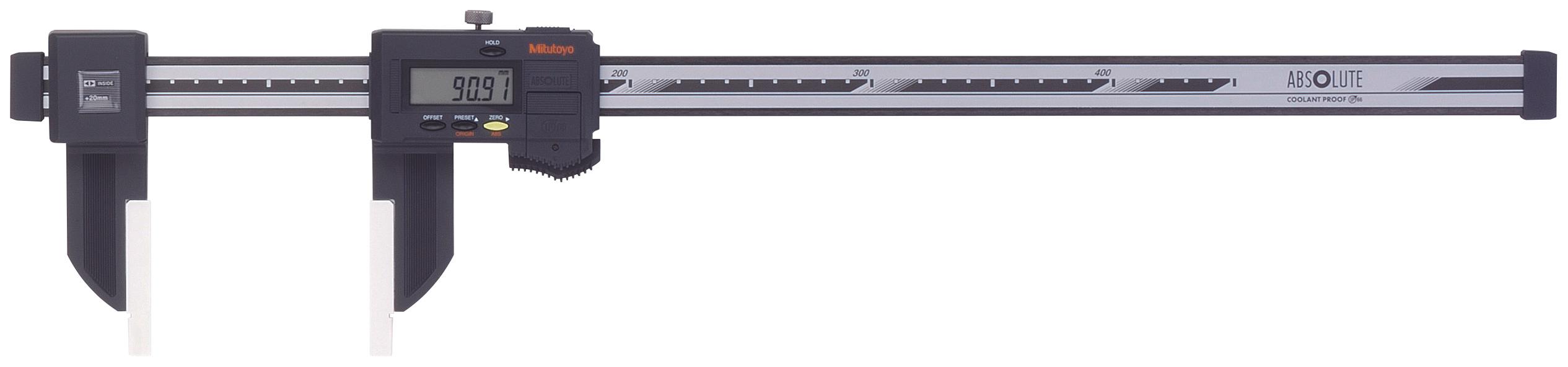 Mitutoyo, 552-156-10, DIGIMATIC CARBON-FIBER CALIPER, WITH OPTIONAL JAW ATTACHMENTS CFC-60GC