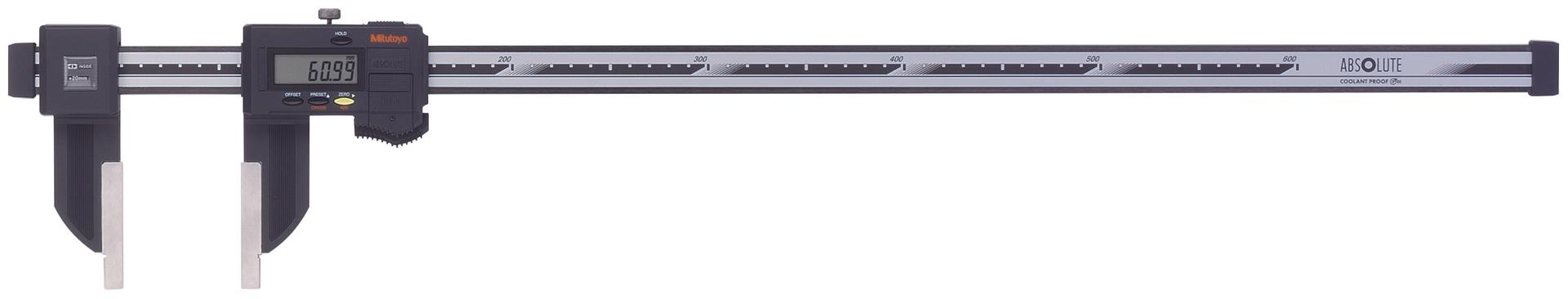 Mitutoyo, 552-303-10, DIGIMATIC CARBON-FIBER CALIPER, WITH INTERCHANGEABLE JAW ATTACHMENTS, CFC-60G