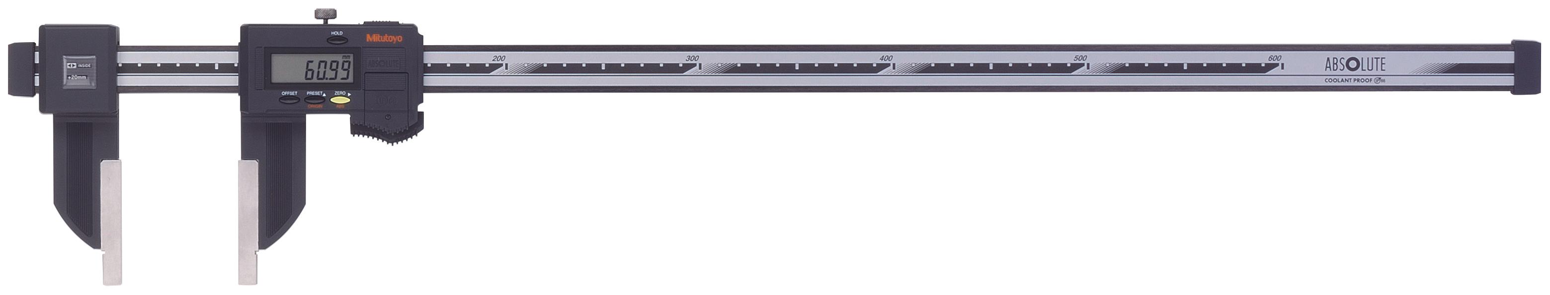Mitutoyo, 552-303-10, DIGIMATIC CARBON-FIBER CALIPER, WITH INTERCHANGEABLE JAW ATTACHMENTS, CFC-60G