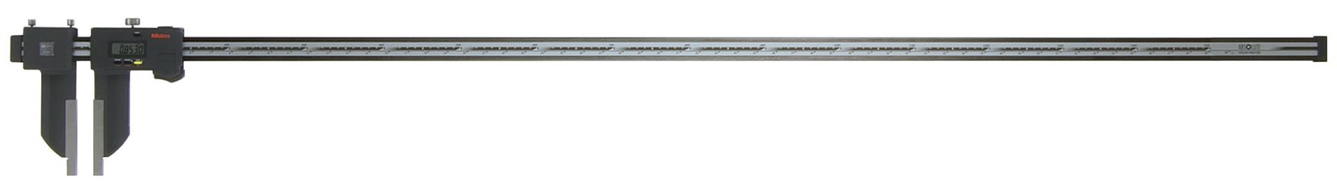 Mitutoyo, 552-315-10, 0 (1)-60 In/0 (20)-1500mm, .0005 In/0.01mm, IP66 ABSOLUTE Digimatic Carbon Fiber Caliper,  With SPC Data Output, No Depth Bar, Optional Jaw Attachments