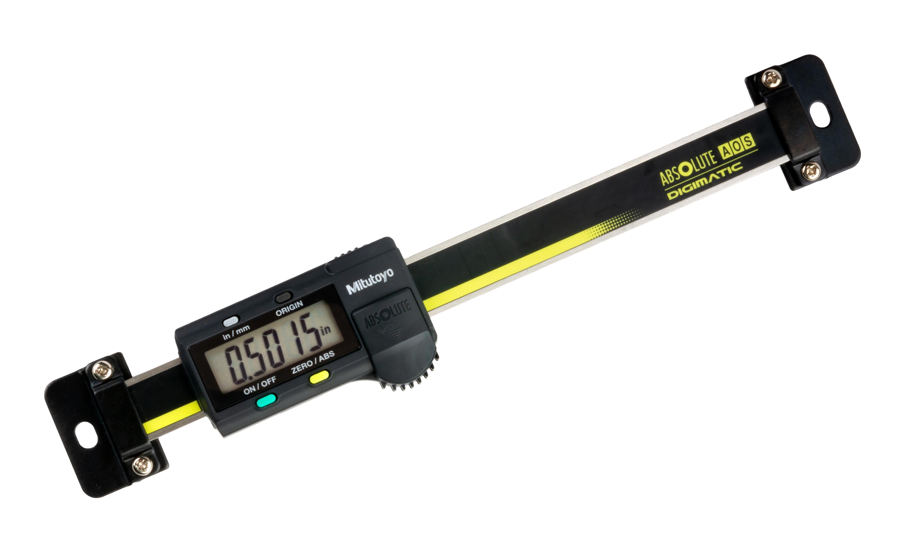 Mitutoyo, 572-210-30, 0-4 In/0-100mm, .0005 In/0.01mm Horizontal Digimatic Scale Unit, With SPC Data Output