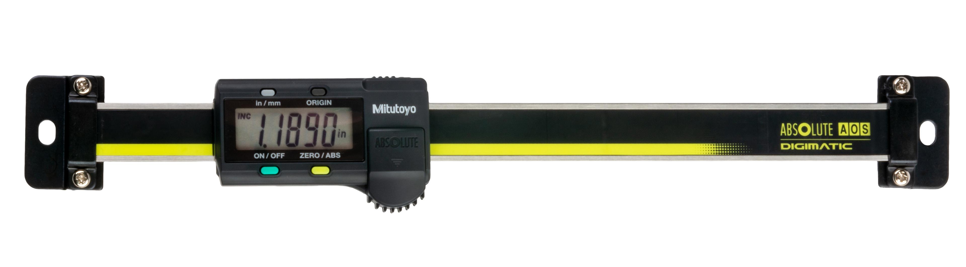 Mitutoyo, 572-211-30, 0-6 In/0-150mm, .0005 In/0.01mm Horizontal Digimatic Scale Unit, With SPC Data Output