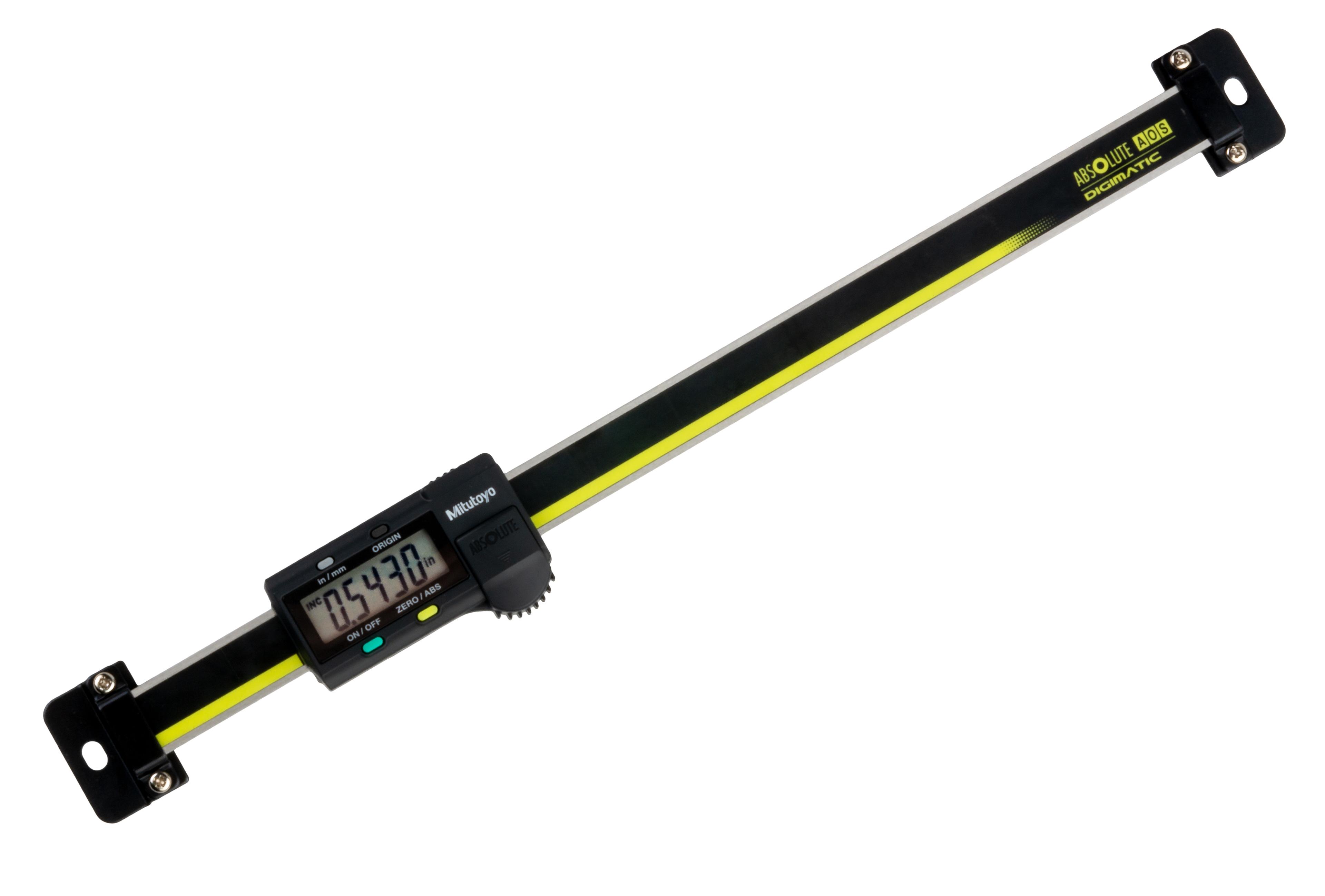 Mitutoyo, 572-212-30, 0-8 In/0-200mm, .0005 In/0.01mm Horizontal Digimatic Scale Unit, With SPC Data Output