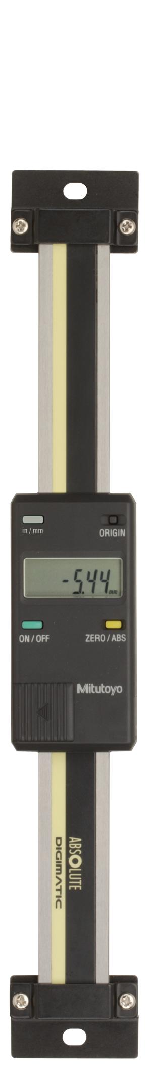 Mitutoyo, 572-310-10, 0-4 In/0-100mm, .0005 In/0.01mm Vertical Digimatic Scale Unit, With SPC Data Output