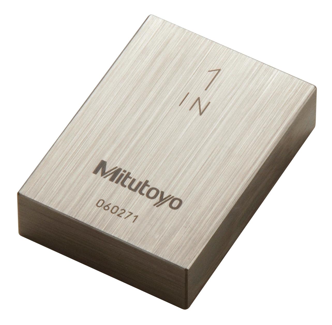 Mitutoyo, 611201-531, 1.0 In, Rectangular, Steel, Gage Block, ASME 0