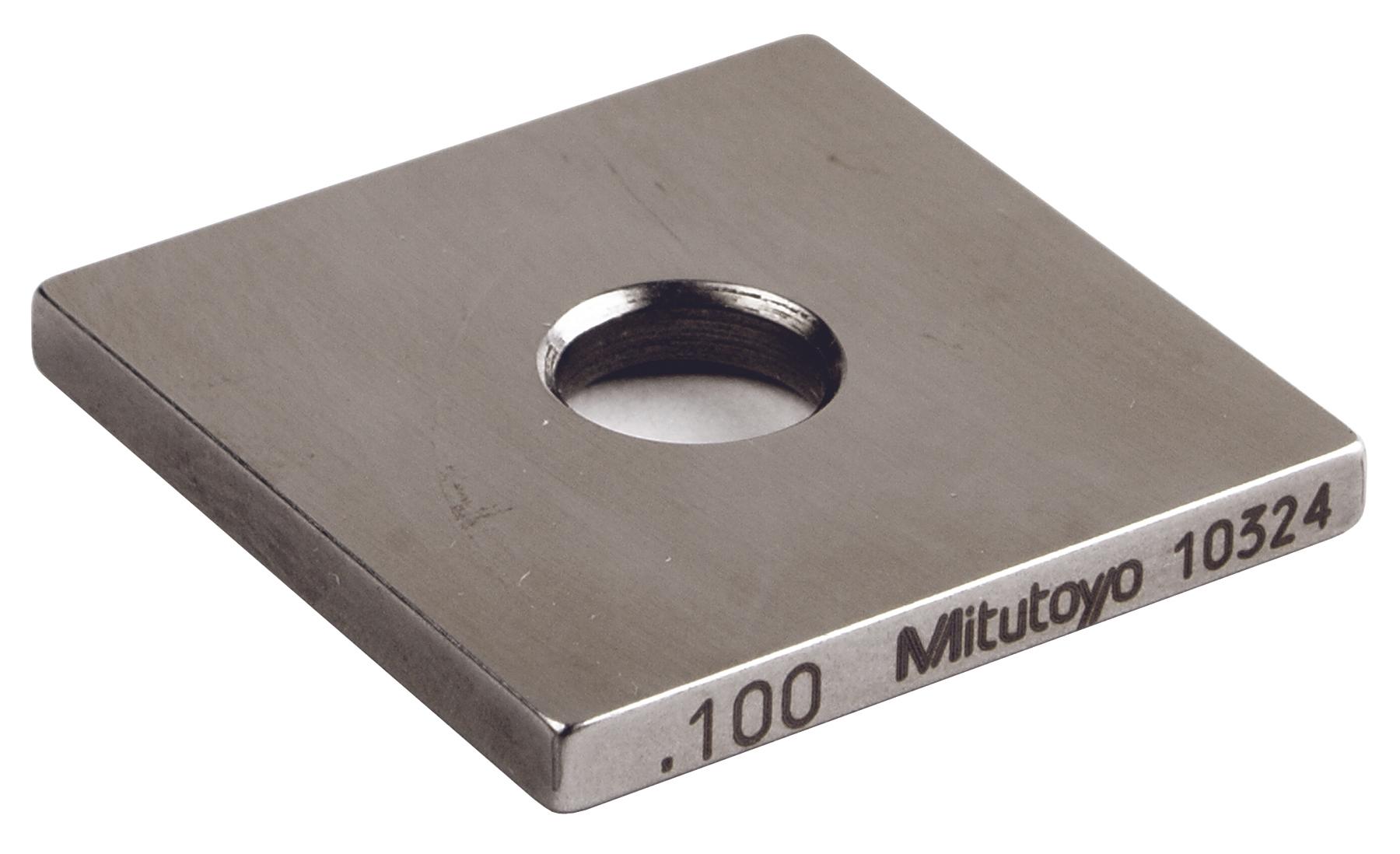 Mitutoyo, 614191-531, .100 In, Square, Steel, Gage Block,ASME 0