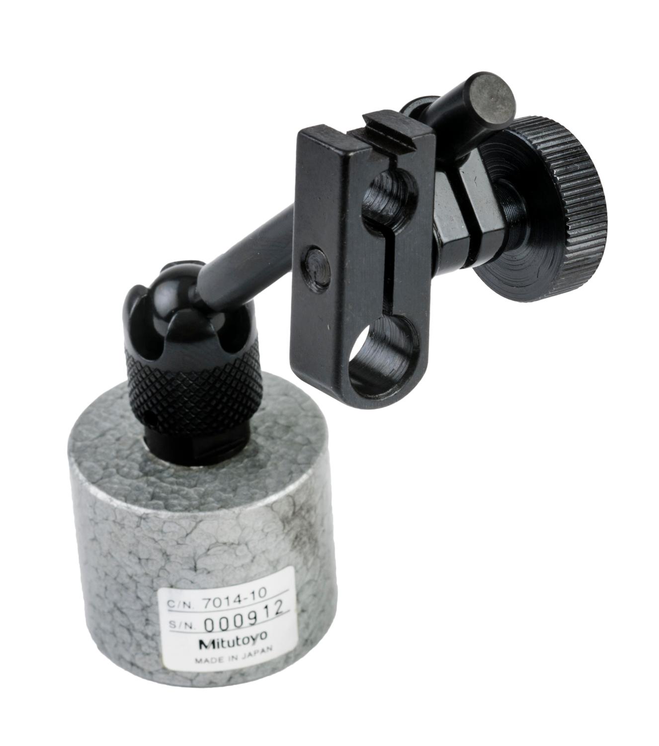 Mitutoyo, 7014-10, MINI-MAGNETIC STAND, for �6mm, �8mm diam stem, On/Off, w/o magnet