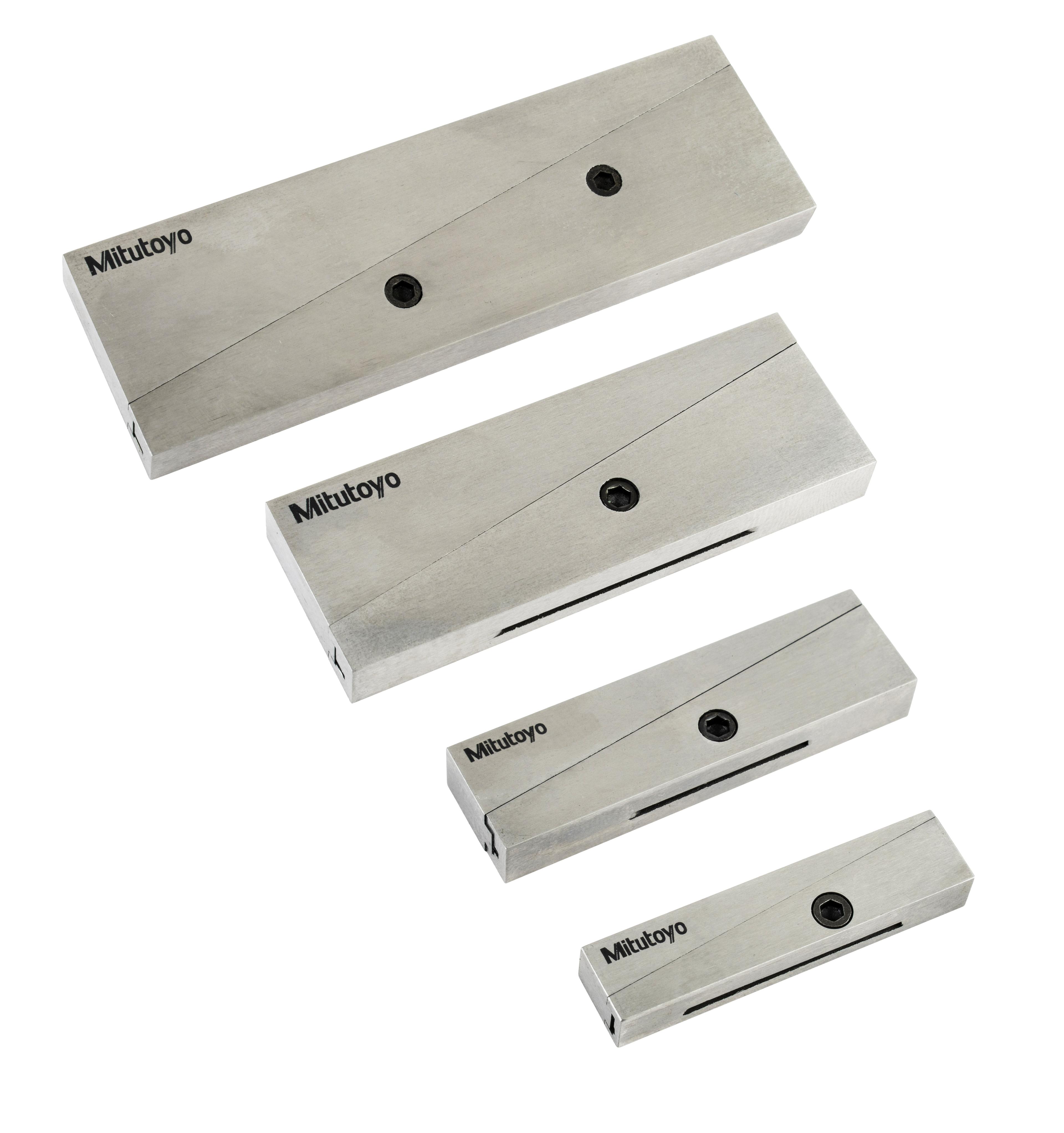 Mitutoyo, 985-130, PARALLELS, ADJ, 4 PC 3/8 - 1-15/16 In