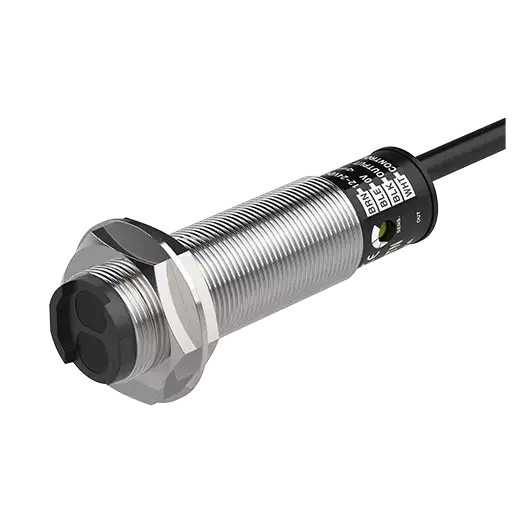 BR200-DDTN - Cylindrical Photoelectric Sensors (Narrow Beam Reflective Type)