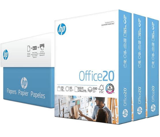 112090 - HP Printer Paper 8.5�11 � 3-Ream Case