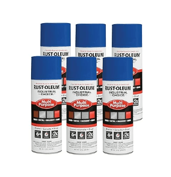 1626830V - Industrial Spray Paint � Blue (6 Pack)