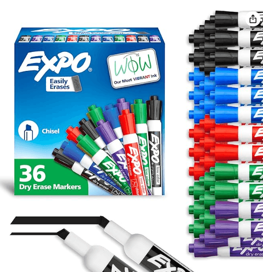 1921061 - EXPO Dry Erase Markers � Multi-Color (36 Pack)
