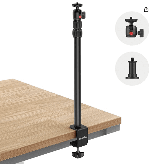 3488-SS - Camera Desk Mount Table Stand