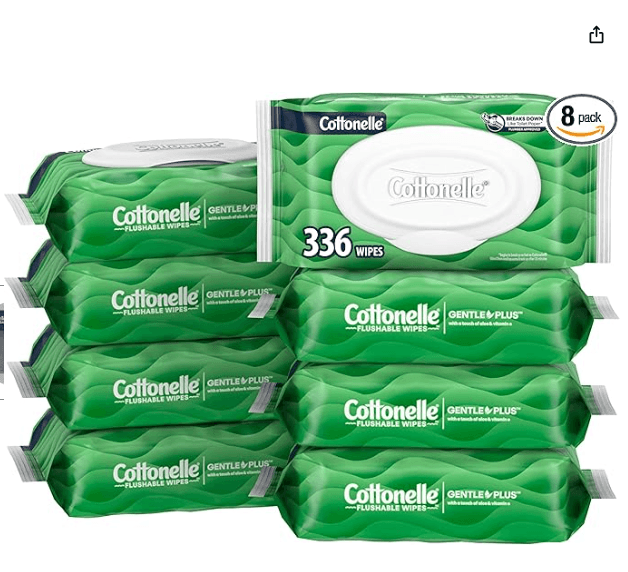 36000524970 - Cottonelle Wet Wipes (42 ct)