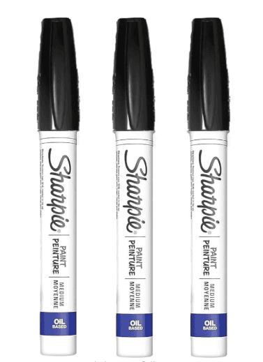 4336949563 - Black Marker � Medium Wedge