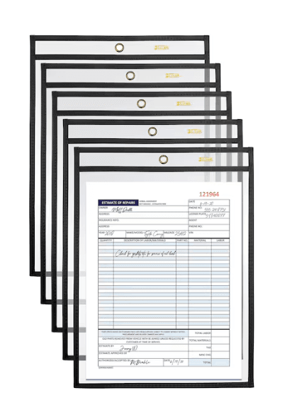 81091 - Shop Ticket Holders � 25 Pack