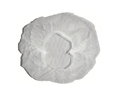 819T07 - Bouffant Hairnet Cap � White