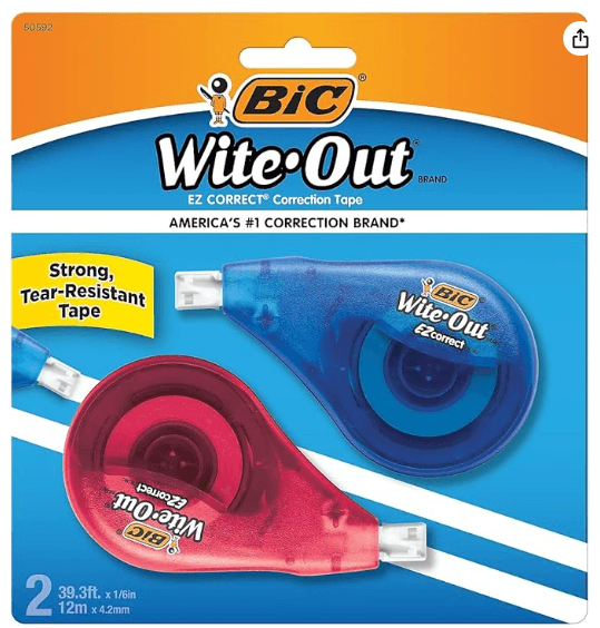 B010DS3X20 - Wite-Out Correction Tape