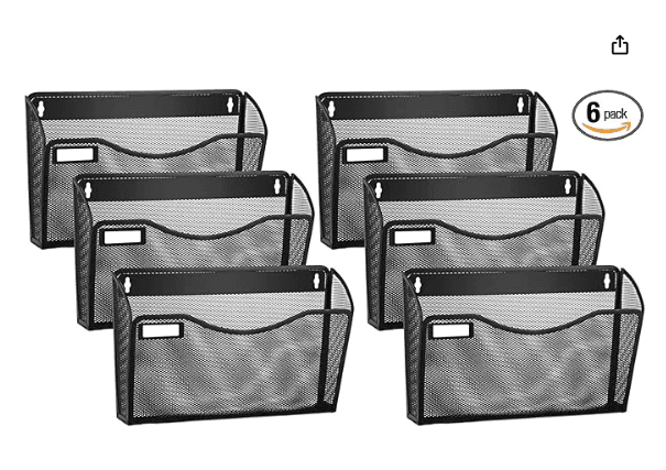 B074NSVT18 - File Organizer � Black Metal