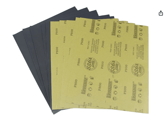 B07WCQW6TH - Sandpaper � 800 Grit (25 Sheets)