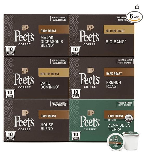B088L2D2PY, SIX 10PK VARIETY PODS, MFR MN: 1000090