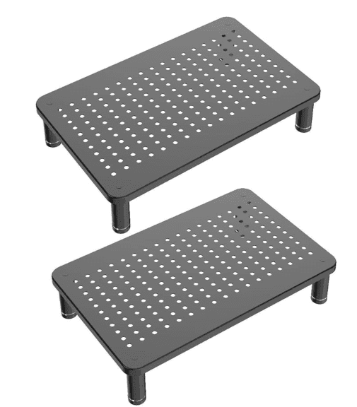 B08BP94Y56, (L)14.5*(W)9.5*(H)2.7inch, Black, 44lbs, Alloy Steel, ASIN B08BP94Y56