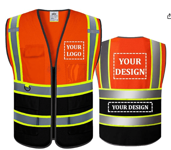 B09Z7Z5G1V, LARGE, PE, MFR PN A03-009-Orangeblack-L
