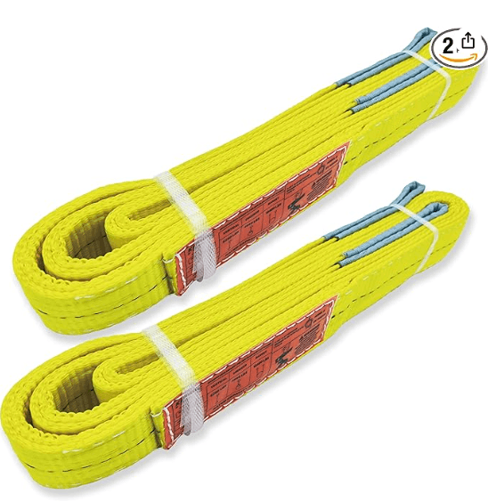B0CF22GPDM, VERTICAL 6200lbs,HITCH 4900lbs, YELLOW, MFR: 2�x 4ft 2Pack, 2 inch, 4 feet