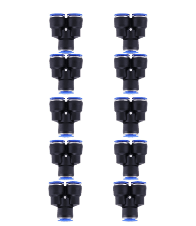 CP-TH0088AP10, 6mm, Air, 10bar, Industrial, Y-type, Pack of 10, B0C2V9HMZB
