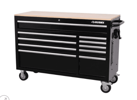 H52MWC10MOD, 56 in. W x 24 in. D x 33.5 in, steel, 10 drawers