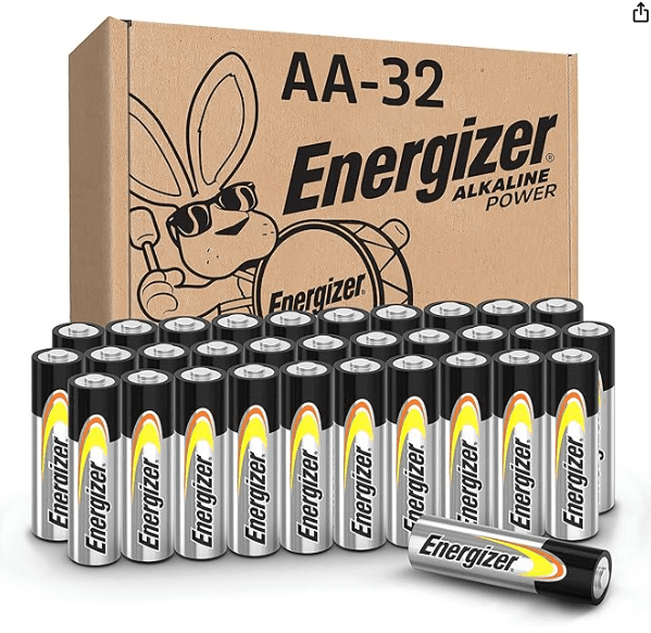 B09RTVD1GF (MFR MN: AP91DP-32), DOUBLE A, ALKALINE BATTERIES
