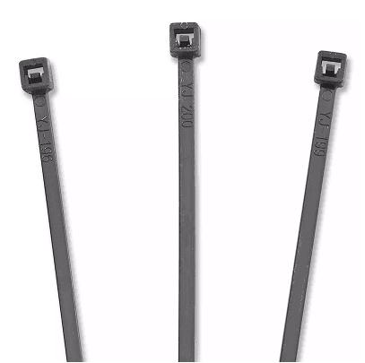 S-5826, 4", 18 lb, Black, UL Listed 6.6 nylon, S-5826