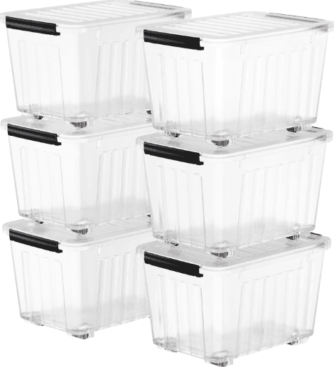 B0CQ2NR29T, Nazhura, 22"L x 15.7"W x 13.8"H, Transparent, Polypropylene