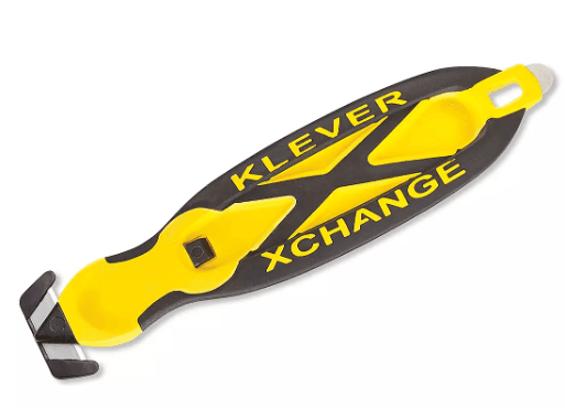 H-3548Y, 6.4 x 1.5 x 0.4", Yellow, X-Change Cutter, Plastic/Rubber, Dual-Sided, H-3548Y