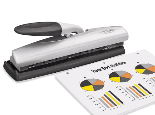 H-5272, SILVER, HOLE PUNCHING, 20 SHEET CAPACITY