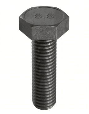 M01010.060.0040, M6-1.00, Coarse, 40 mm lg, Steel, Fully Threaded, 100 PK, 25DD28