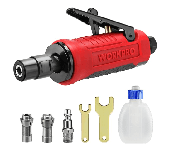 W182004A, WORKPRO 1/4-Inch, Air Powered, Die Grinder, B08ZH9YBY5